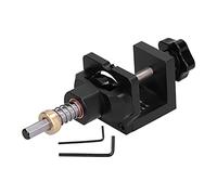 Gabarit Charnière 35mm, Outil de Menuiserie en Alliage d'Aluminium, Guide de Perçage et Porte Fraise Inclus - Résistant à l'Usure, Installation Rapide et Précise, Idéal pour
