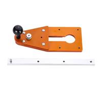 Gabarit circulaire réglable pour le travail du bois avec un positionnement précis et un réglage multi-angle, compatible avec les défonceuses et les débroussailleuses, fabriqué à partir de Hig