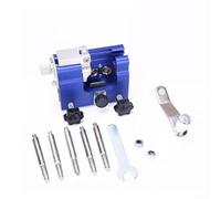 Gabarit d'affûtage de chaîne de tronçonneuse avec angle réglable pour une restauration rapide et précise des bords sur des tronçonneuses de 20 à 50,8 cm (bleu)