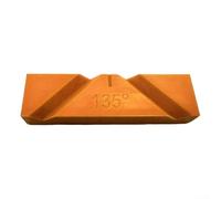 Gabarit d'affûtage pour une restauration précise de l'angle compatible avec la plupart des meuleuses électriques sèches et humides (orange 135°)
