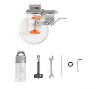 Gabarit d'alésage de charnière en acier inoxydable pour le travail du bois 35 mm pour localisateur de trou à utiliser dans les projets d'installation de charnière de porte et d'armoire (B)
