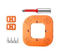 Gabarit d'angle 4 en 1, outil de travail du bois pour une utilisation facile par les amateurs professionnels comme dans le travail du bois, mesures exactes, modèle multifonction