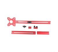 Gabarit d'armoire de travail du bois avec capacité de coupe circulaire de toupie et support amovible en aluminium (B)