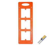 Gabarit de boîtier de fil de type 86 pour installation électrique - Accessoires de commutation pour prise de garde-robe - Modèle d'installation d'électricien de rechange