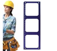 Gabarit de Boîtier Électrique | Guide De Positionnement Et De Découpe Moule Type 86 - Outil De Prise Murale - pour Électriciens Menuisiers Passionnés Bricoleurs Entrepreneurs Propriétaires Ébénistes O