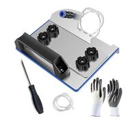 Gabarit de chanfreinage pour meuleuse d'angle Support de meuleuse d'angle de coupe de chanfrein de carrelage à 45 degrés, support spécial, support fixe de meulage portable(1set)