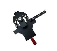 Gabarit de charnière caché 2 en 1 facile à utiliser - Trou de perçage de 35 mm - Pour montage précis sur porte d'armoire, travail du bois