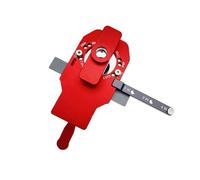 Gabarit de charnière caché 2 en 1 facile à utiliser - Trou de perçage de 35 mm - Pour montage précis sur porte d'armoire, travail du bois