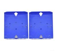 Gabarit de charnière d'armoire, 2 outils de travail du bois double face pour charnières dissimulées de 35 mm et 40 mm, positionnement précis des trous, design ABS léger pour bricolage et utilisation