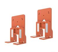 Gabarit de charnière d'armoire orange pour alignement et perçage rapides, compatible avec les charnières européennes de 7,6 cm, outil essentiel de travail du bois pour les amateurs de bricolage et les