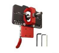 Gabarit de charnière de 35 mm pour porte d'armoire, ouvre-trou en alliage d'aluminium avec décalage de 3 à 6 mm, accessoire de travail du bois