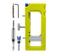 Gabarit de charnière de porte réglable robuste à mortaise précise | Outil de guidage de charnière de porte de 7,6 à 12,7 cm - Longueur réglable précise pour intérieur et extérieur - Pour le