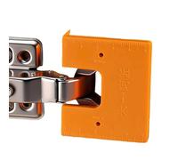 Gabarit de charnière de porte - Support de guidage magnétique pour routeur, modèle d'installation de montage, fixation d'alésage réglable, outil de panneau de cadre de quincaillerie, guide de perçage