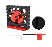 Gabarit De Chevillage,Fraisage À 8 Trous - Outil Auxiliaire Pour Fabrication De Chevilles - Pour les Professionnels et les Débutants en Construction Fabrication de Meubles et Artisanat