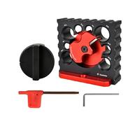 Gabarit De Chevillage,Outil De Menuiserie En D'Aluminium - Outil Auxiliaire Pour Les Chevilles Rondes,Pour Rénovation Construction Fabrication De Meubles Professionnels Débutants