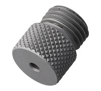 Gabarit de cheville à centrage automatique pour le travail du bois, guide de perçage en acier au carbone avec manchons de 3/5/6/8/10 mm, pour filetage M14 × 1,5, perforation (2 pièces de 3 mm)