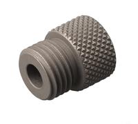 Gabarit de cheville à centrage automatique pour le travail du bois, guide de perçage en acier au carbone avec manchons de 3/5/6/8/10 mm, pour filetage M14 × 1,5, perforation (2 pièces de 6 mm)