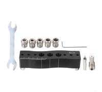 Gabarit de cheville de précision avec fonctions réglables pour créer des trous sans couture sur les surfaces en bois, pour tout niveau de compétence