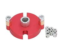 Gabarit de cheville en alliage en alliage en aluminium avec 8 bagues de forage Guide de forage de nappe de nappe de position de position pour l'installation de meubles