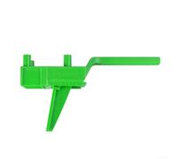 Gabarit de cheville en bois rapide pour menuiserie - Clôture réglable, bagues métalliques résistantes à l'usure, pour bord à bordure/joint en T, outil d'alignement des trous de cheville en plastique