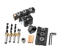 Gabarit de cheville réglable 3 en 1 avec clip de positionnement avec foret 8/15 mm pour perçage guide perforateur