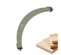 Gabarit de coin de menuiserie, gabarits de rayon de coin de menuiserie de menuiserie | Modèles de routeur d'angle précis - Outil de découpe de routage léger interne