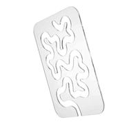 Gabarit de Courtepointe pour Couture et Quilting Acrylique Transparent | Guidage des Motifs, Alignement Facile, Bords de Tissu Nets, pour Débutants, Cours de Couture et Créations Artisanales DIY