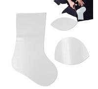 Gabarit de de bas de Noël - Pochoirs de chaussettes de de 12/15 pouces, chaussettes de Noël DIY patrons pour, motifs remplis de Noël | Acrylique, non-slip, pochoirs