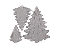 Gabarit De Découpage Forêt D'hiver, 2,4 - 5,3cm X 3,5 - 7,2cm, 3 Pces