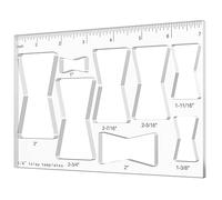 Gabarit de découpe papillon pour défonceuse - Fixation de décoration pour le travail du bois, 17,8 cm Papillon 1 pièce