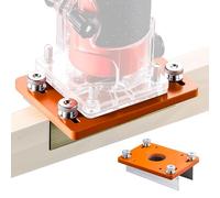 Gabarit de défonceuse à rayon d'angle ergonomique pour le travail du bois - Guide de machine multifonctionnel pour les entrepreneurs en rénovation domestique
