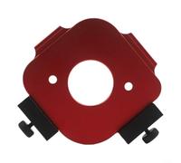 Gabarit de défonceuse d'angle en aluminium R10-R50 - Support de rainure de fraisage de précision pour des tâches de coupe de filet lisses (A)
