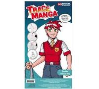 Gabarit de dessin Go Manga - Écolier Multicolore G