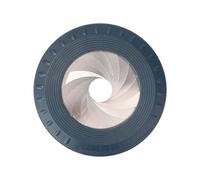 Gabarit de dessin rond réglable pour dessiner et positionner les doigts Règle biseautée Rapporteur Azimut Base pliable