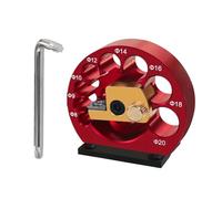 Gabarit de fabrication de chevilles réglable 8 mm-20 mm avec cutter en métal tige ronde outil de fabrication du bois accessoires de menuisier professionnel