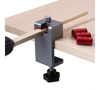 Gabarit de fabrication de chevilles tenons avec guide de perçage pour la création de tiges rondes à partir de bois carré, avec manchons métriques et limites (métrique)