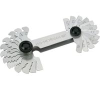 Gabarit de filetage M/G 60Grad/BSW 55Grad bl. 52 pcs. PROMAT