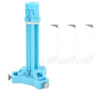Gabarit De Fletting De FlèChe 3d, éChelle Claire RéGlable, Outil De Liaison De Fletting De FlèChe Portable Pour Arbres De FlèChe De 3,6 à 10 Mm, Bleu
