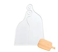 Gabarit de fraisage en acrylique transparent pour le travail du bois, outil de pochoir durable pour projets d'artisanat, accessoires d'art fonctionnel avec bois, parfait pour les planches de