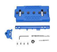 Gabarit de goupille d'étagère ABS Guide de perçage de goupille d'étagère outils de perçage pour le travail du bois haute précision multifonctionnel matériau robuste installation