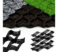 Gabarit de Gravier Extensible et Pliable de qualité supérieure (19 mm d'épaisseur, 90 à 90 cm) - Kit de stabilisation de Terrain Tout-en-Un pour allées et pentes.