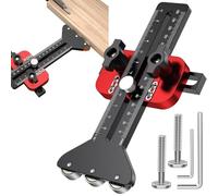 Gabarit De Guidage De Lame De Scie - Outil De Précision De Coupe Réglable, Structure De Support De Rail Stable, Système De Mouvement De Poulie De Précision, Conception En Métal Durable | Gui