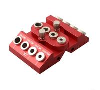 Gabarit de guidage en aluminium multi-trous avec angles de 30, 45, 90 degrés pour le travail du bois et les garde-corps en métal