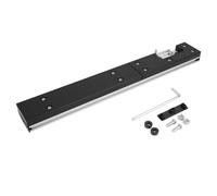 Gabarit de joint de boîte en aluminium pour jauge à onglets, outil de travail du bois élevé avec construction en alliage d'aluminium, convient à la plupart des scies à table et