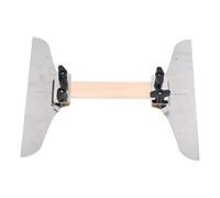 Gabarit De Marches Descalier Outil De Mesure De Pour Des Coupes Exates De Contremarches En Metal Robuste Et En Bois De Pin Ensemble Professionnel Avec Inserts De Coupe