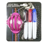 Gabarit De Marqueur De Doublure De Balle De Golf, Outil De Marquage D'Alignement, Fournitures De Gribouillage De Golf, Outil De Marquage