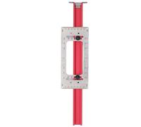 Gabarit de matériel d'armoire, gabarit de perçage réglable, outil de localisation de poinçon pour l'installation de poignée de porte de tiroir, en acier inoxydable et alliage