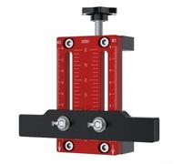 Gabarit de montage de porte d'armoire, pince de support en aluminium pour cadre frontal et armoires sans cadre, outil d'installation réglable en hauteur