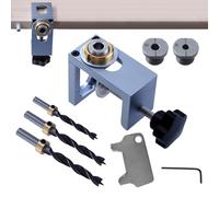 Gabarit de montage pour porte de cabinet - Outil de positionnement précis pour portes - Aide à l'alignement réglable - Ne nécessite aucune expertise - Facile à utiliser et à déplacer - Accessoires