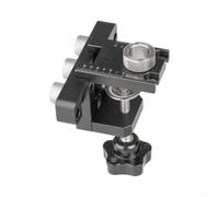 Gabarit de perçage 3 en 1 en aluminium avec jauge de cheville précise (D) | Fonction 3 en 1, positionnement précis, aluminium anodisé, durable, pour les débutants et les professionnels